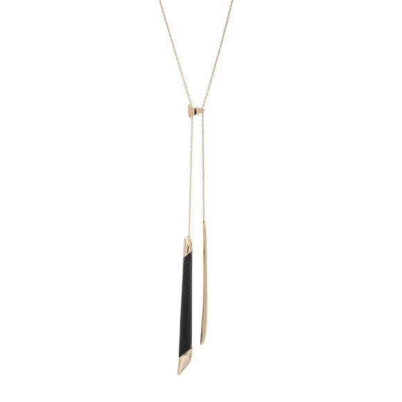 Reversible Lariat Link Necklace